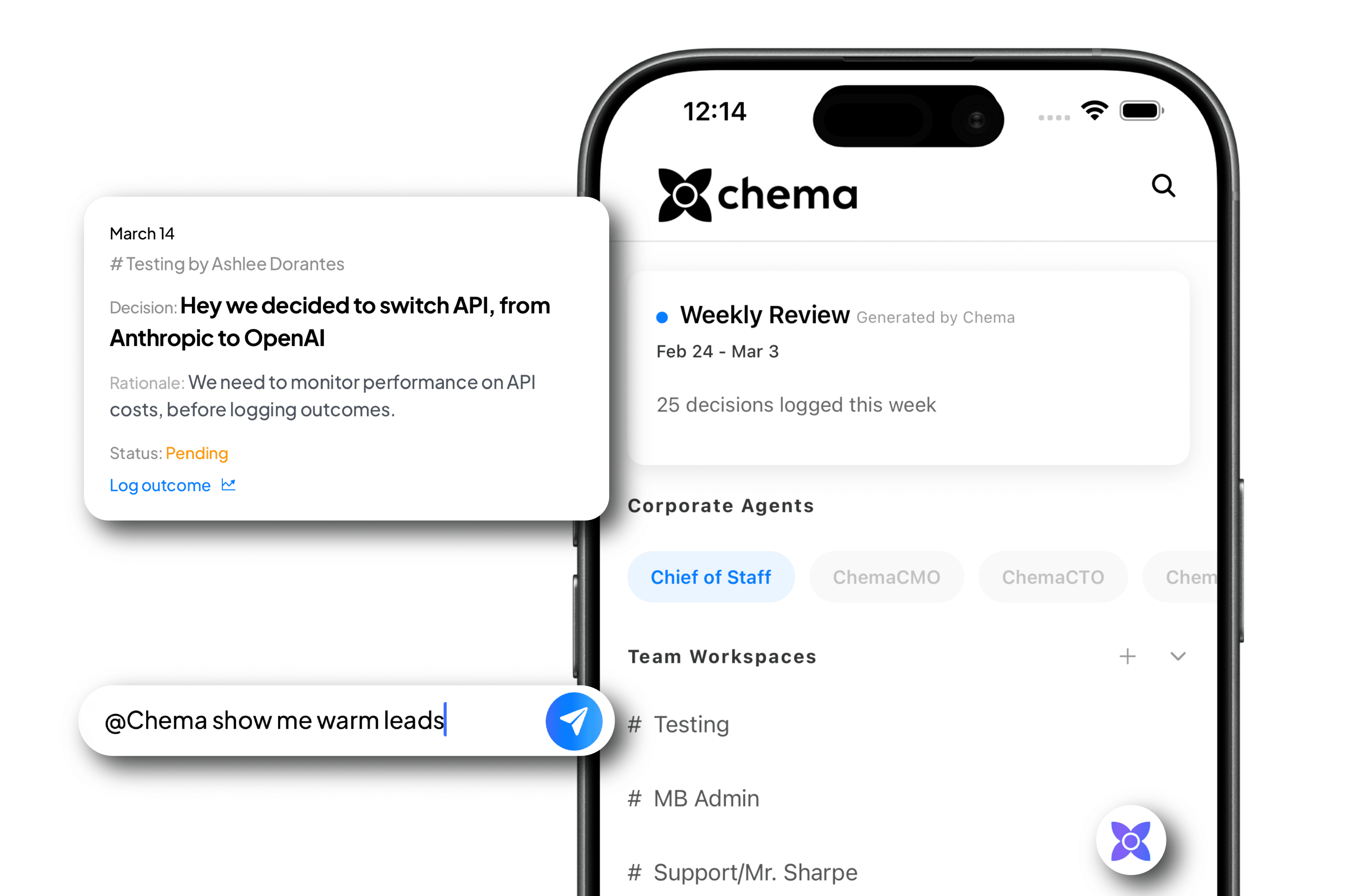 Chema app screenshot